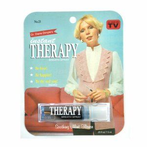 Blue Q Instant Therapy - Breath Spray - Fun - NEW